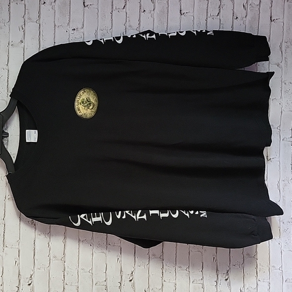 Cabo San Lucas, Men's black Long-sleeved Shirt, Size XL - Picture 2 of 6